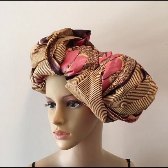 African Print Ankara Headwrap - Picture 3 of 4